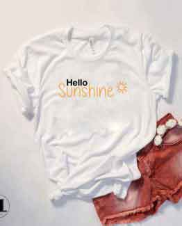 T-Shirt Hello Sunshine by Clotee.com Tumblr Aesthetic Clothing