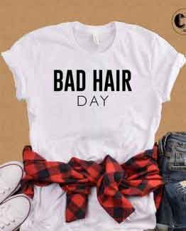 T-Shirt Bad Hair Day by Clotee.com Tumblr Aesthetic Clothing