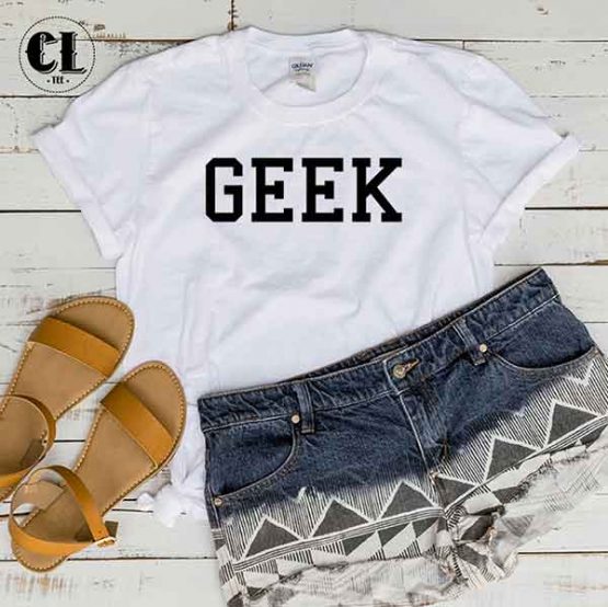 T-Shirt Geek by Clotee.com Tumblr Aesthetic Clothing
