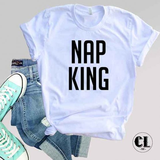 T-Shirt Nap King by Clotee.com Tumblr Aesthetic Clothing