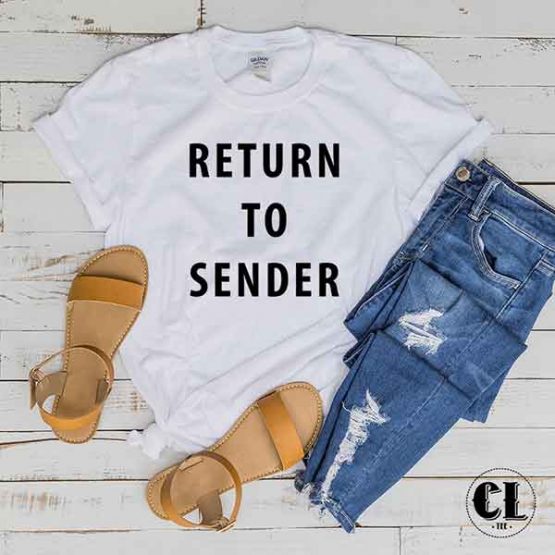 T-Shirt Return To Sender by Clotee.com Tumblr Aesthetic Clothing
