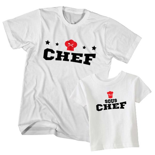 Chef and Sous Chef t-shirt