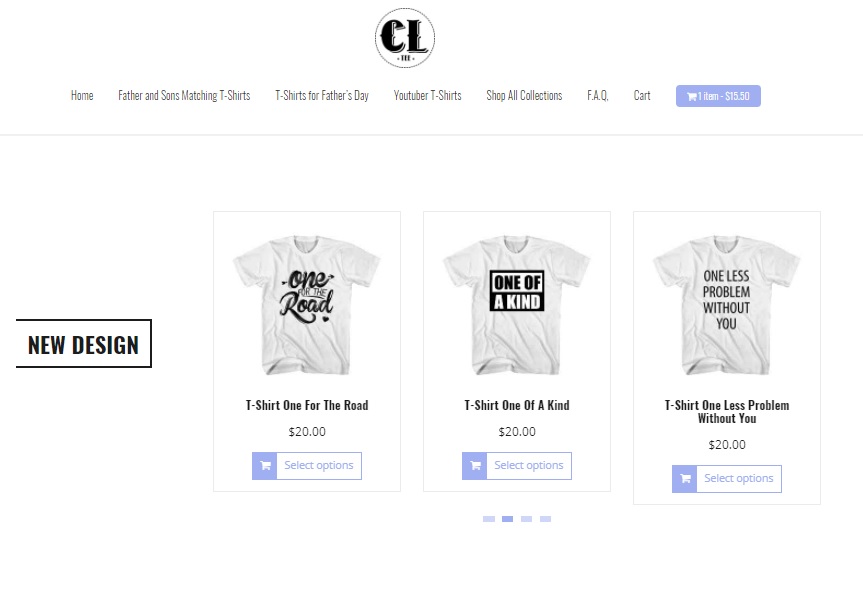 redesign website clotee.com