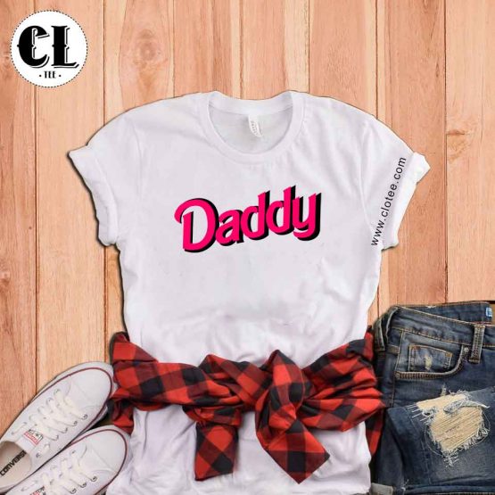 T-Shirt I Am Daddy's Little Girl men women round neck tee. Printed and delivered from USA or UK