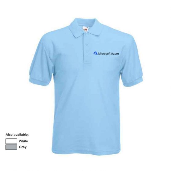 microsoft azure polo shirt