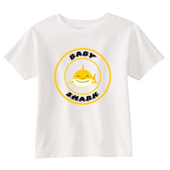Father and Son Clothing T-Shirt Daddy Shark Baby Shark Doo Doo Do by Clotee.com Father and Son Matching Tee Shirt Set