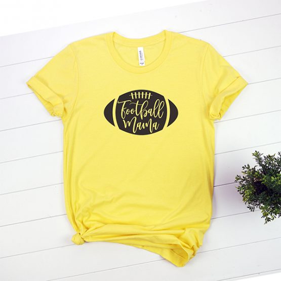 T-Shirt Football Mama Mom Life by Clotee.com New Mom, Boy Mom, Cool Mom
