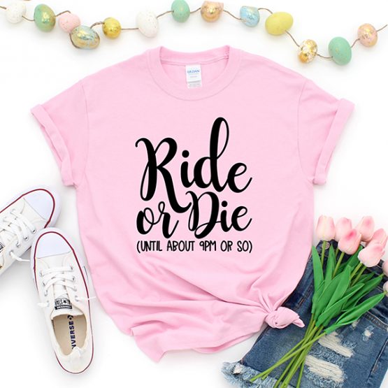 T-Shirt Ride or Die Mom Life by Clotee.com Mom Life, Funny Mom, Best Mom