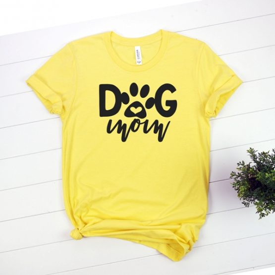 T-Shirt Dog Mom Pet Lover by Clotee.com Rescue Dog, Fur Mama, Dog Lover