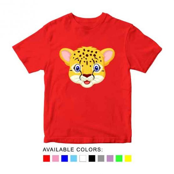 Tiger Toddler Kid Children T-Shirt Animal Head Toddler Children Tee. Printed and delivered from USA or UK.