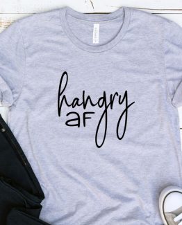 T-Shirt Adulting Hangry AF by Clotee.com Aesthetic Clothing