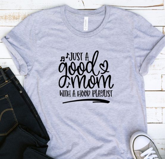 T-Shirt Adulting Just A Good Mom by Clotee.com Aesthetic Clothing