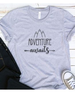 T-Shirt Vacation Adventure Awaits by Clotee.com Aesthetic Clothing