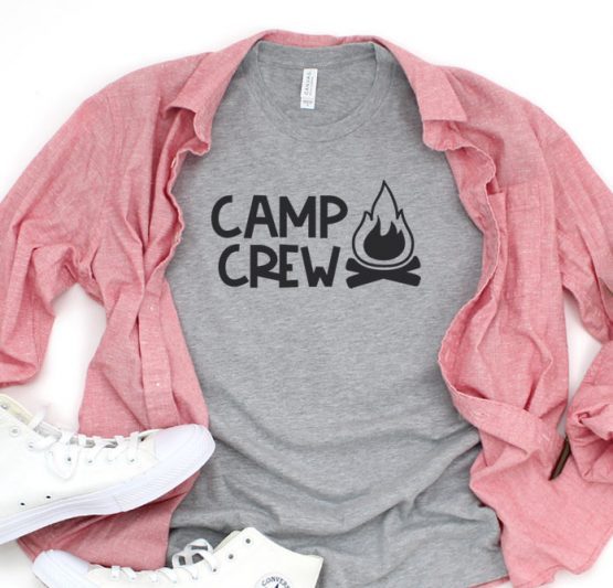 T-Shirt Vacation Camp Crew by Clotee.com Tumblr Aesthetic Clothing