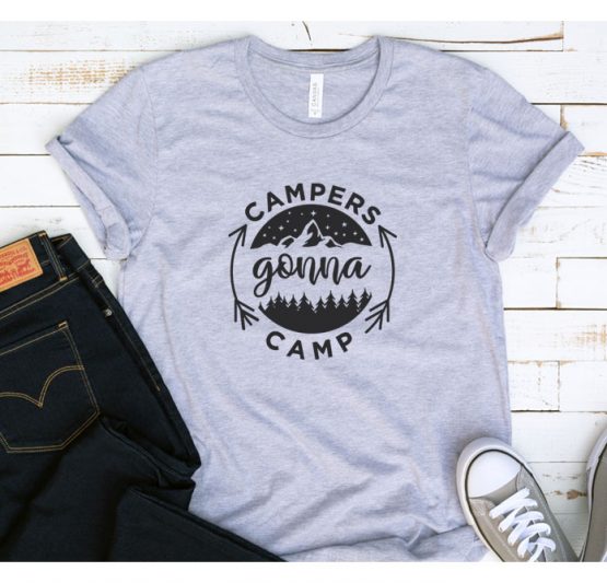 T-Shirt Vacation Campers Gonna Camp by Clotee.com Tumblr Aesthetic Clothing