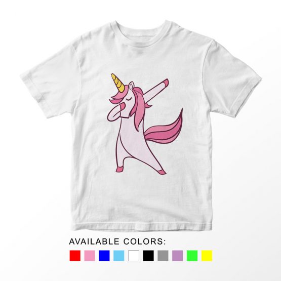 T-Shirt Dabbing Unicorn by Clotee.com Aesthetic Clothing
