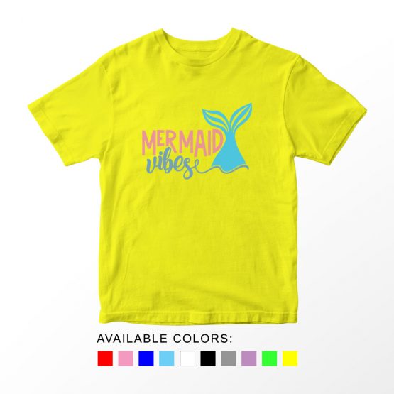 T-Shirt Kids Mermaid Vibes by Clotee.com Aesthetic Clothing