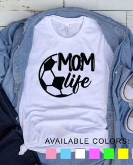 T-Shirt Soccer Mom Life by Clotee.com Aesthetic Clothing