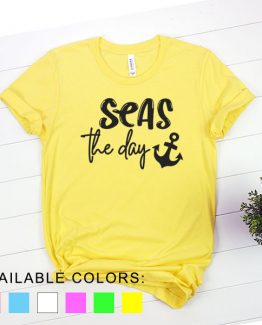 T-Shirt Vacation Seas The Day by Clotee.com Aesthetic Clothing