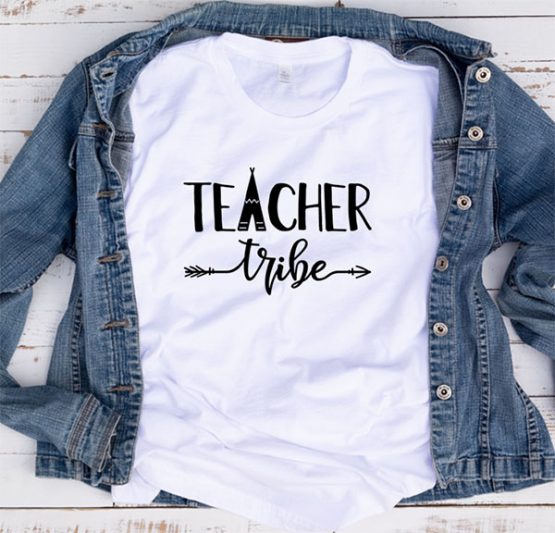 T-Shirt Teacher Tribe by Clotee.com Aesthetic Clothing