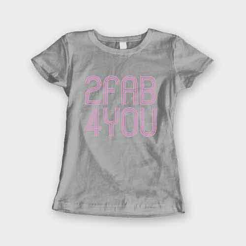 T-Shirt 2 Fab 4 You by Clotee.com Tumblr Aesthetic Clothing