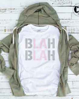 T-Shirt Blah Blah by Clotee.com Tumblr Aesthetic Clothing