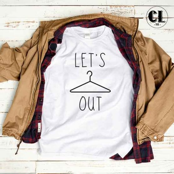 T-Shirt Let's Hanging Out by Clotee.com Tumblr Aesthetic Clothing