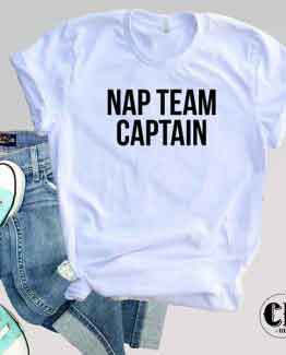 T-Shirt Nap Team Captain by Clotee.com Tumblr Aesthetic Clothing