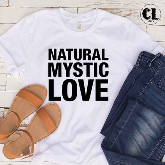 T-Shirt Natural Mystic Love by Clotee.com Tumblr Aesthetic Clothing