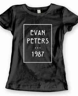 T-Shirt Evan Peters 1987