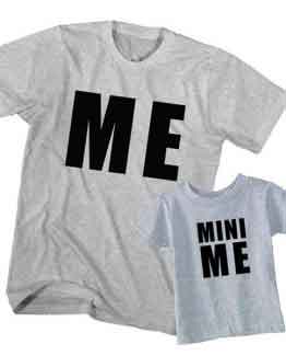 Dad and Son T-Shirt Me Mini Me by Clotee.com Father and Son Matching Tee Shirt Set