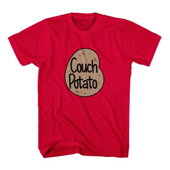 Father and Son T-Shirt Couch Potato Tater Tot by Clotee.com Father and Son Matching Tee Shirt Set
