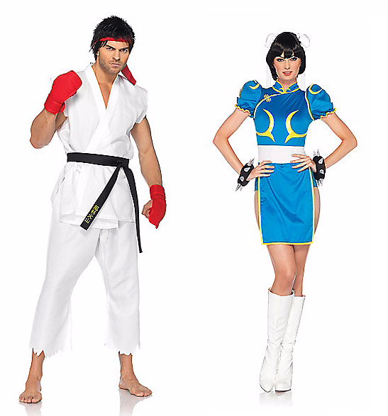 Halloween Couples Costumes Ideas Chun li Ryu