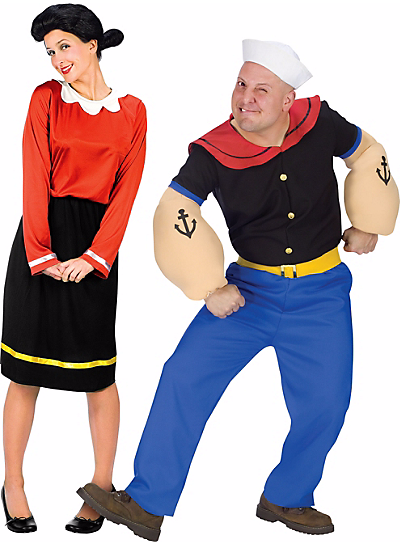 Halloween Couples Costumes Ideas Popeye Olive