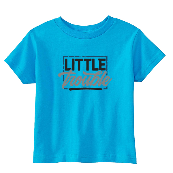 Kids T-Shirt Little Trouble ~ Clotee.com