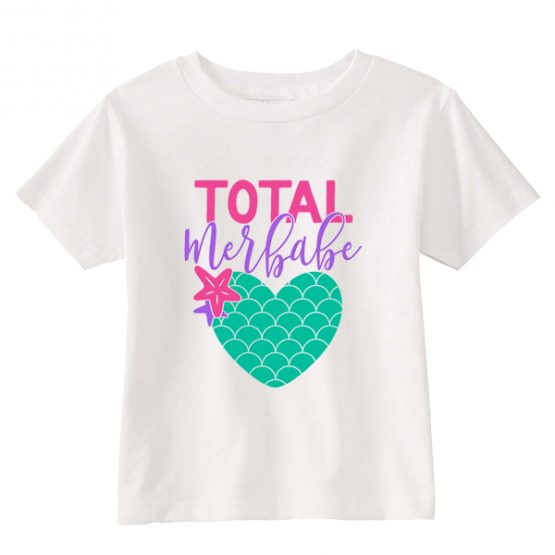 Kids T-Shirt Total Merbabe Toddler Children. Printed and delivered from USA or UK.