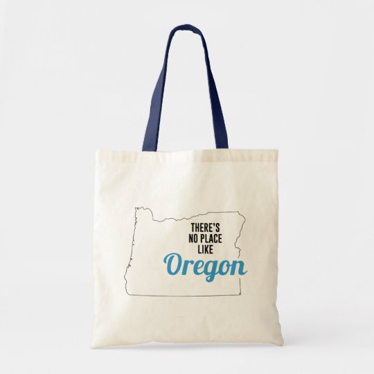 There is No Place Like Oregon Tote Bag, Oregon State Holiday Christmas, Oregon Canvas Grocery Shopping Reusable Bag, Oregon Home Base by Clotee.com There is No Place Like Home