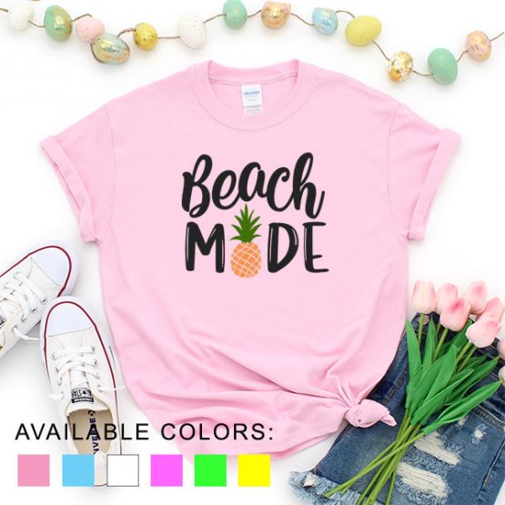 T-Shirt Vacation Beach Mode by Clotee.com Aesthetic Clothing