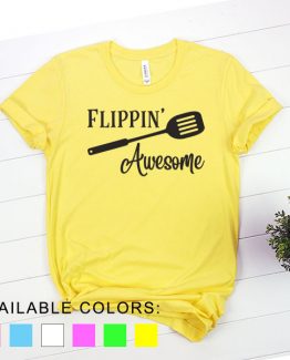 T-Shirt Chef Flippin Awesome by Clotee.com Tumblr Aesthetic Clothing