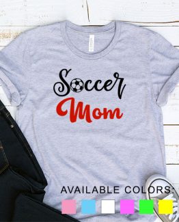 T-Shirt Soccer Mom Fans by Clotee.com Aesthetic Clothing