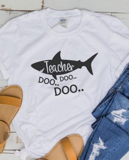 T-Shirt Teacher Shark by Clotee.com Aesthetic Clothing