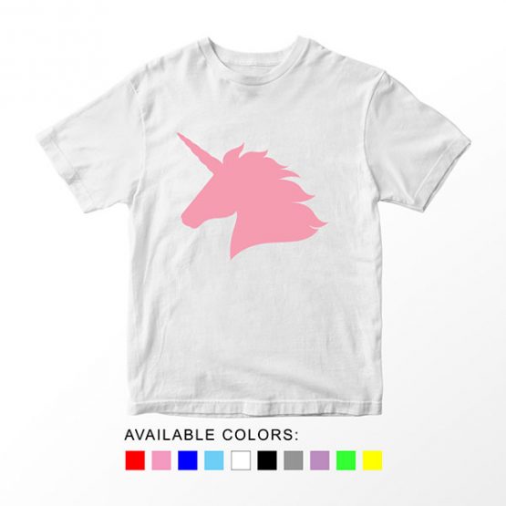 T-Shirt Unicorn Head 2 by Clotee.com Aesthetic Clothing